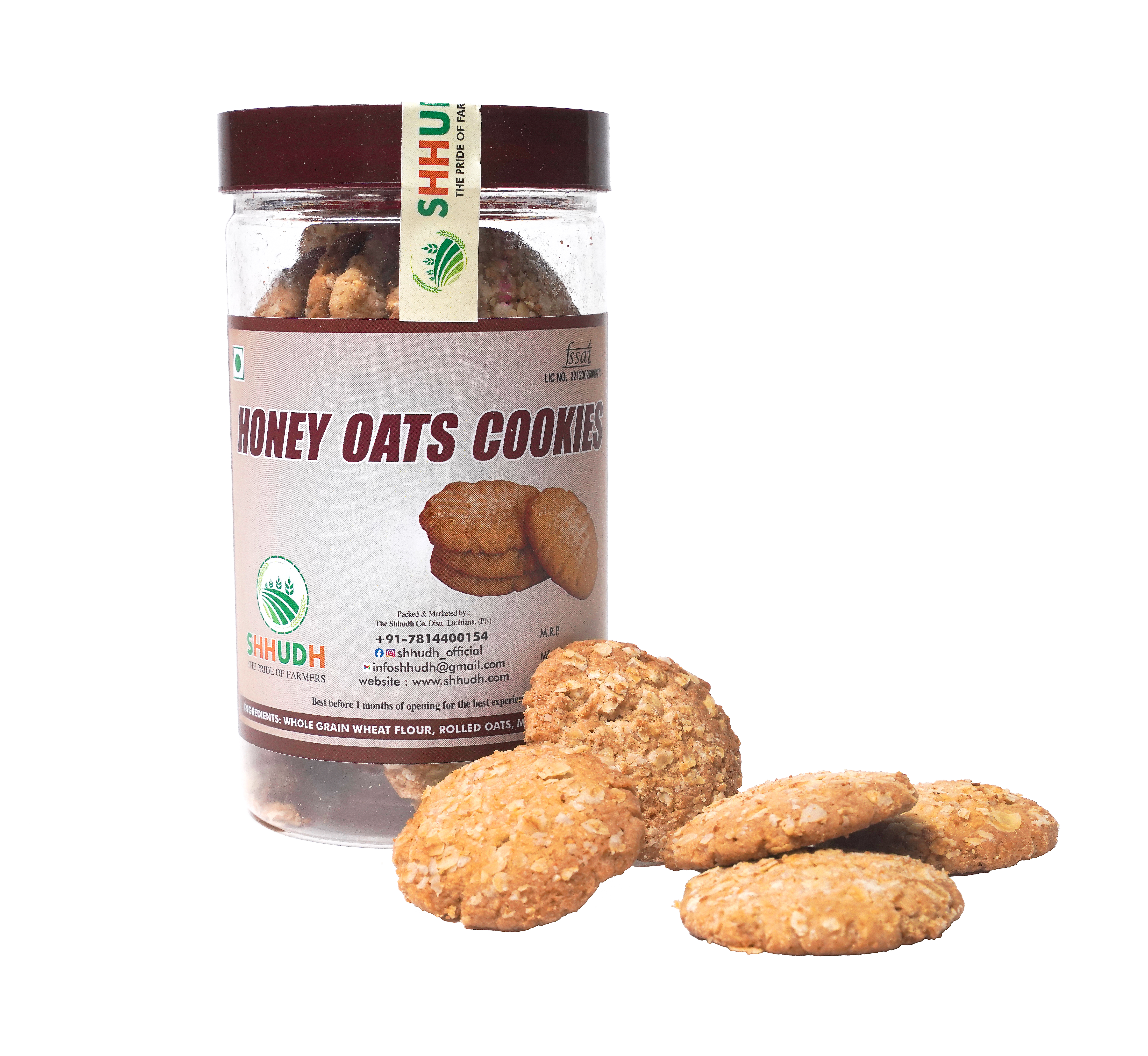 Honey Oats Cookies